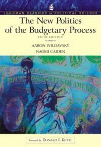 The new politics of the budgetary process 5th ed