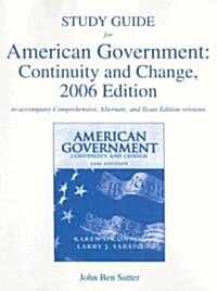 American Government:  Continuity and Change (Paperback, Study Guide)