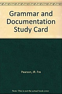 Grammar and Documentation Study Card (Other)