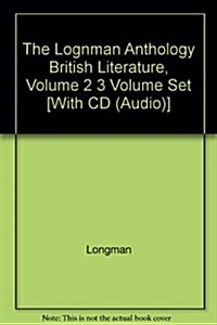 The Lognman Anthology British Literature, Volume 2 3 Volume Set [With CD (Audio)] (Paperback, 3)