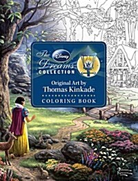 Disney Dreams Collection Thomas Kinkade Studios Coloring Book (Paperback)