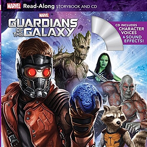 [중고] Guardians of the Galaxy Read-Along Storybook and CD [With Audio CD] (Paperback)