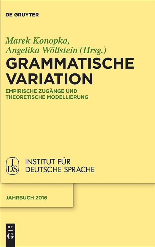 Grammatische Variation (Hardcover)