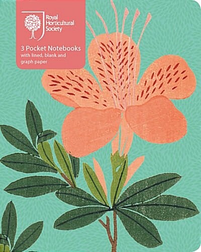 RHS in Bloom Pocket Notebook Set (Diary)