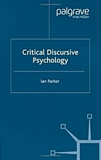 Critical Discursive Psychology (Hardcover)
