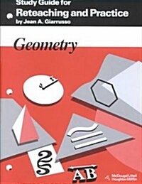 McDougal Littell Jurgensen Geometry: Study Guide for Reteaching & Practice Geometry (Paperback)