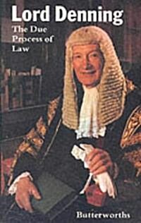 The Due Process of Law (Paperback)