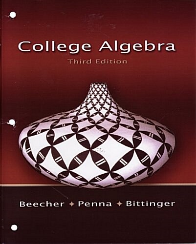 College Algebra, Alc + Mxl (Loose Leaf, Pass Code, 3rd)