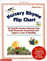 [중고] Nursery Rhyme Flip Chart: 20 Favorite Nursery Rhymes That Build Phonemic Awareness and Inspire a Love of Reading (Paperback)