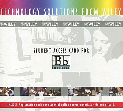 Blackboard Student Access Card (Hardcover)