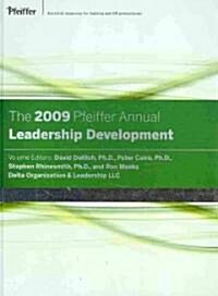 The Pfeiffer Annual: Management Development [With Hardcover Book(s)] (Hardcover, 2009)