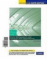 Finite Mathematics and Calculus With Applications (Loose Leaf, 8th)