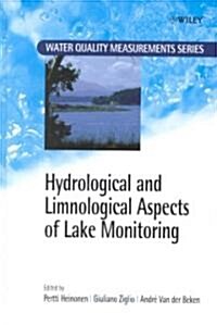 [중고] Hydrological and Limnological Aspects of Lake Monitoring (Hardcover)