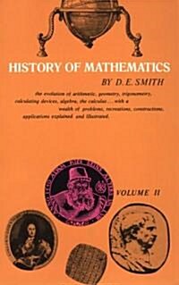 History of Mathematics, Vol. II (Paperback)