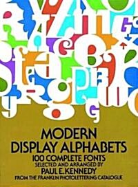 Modern Display Alphabets (Paperback)