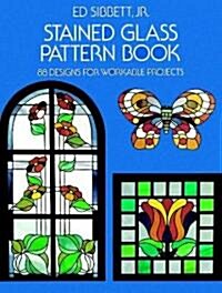 Stained Glass Pattern Book: 88 Designs for Workable Projects (Paperback)
