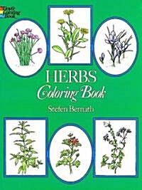Herbs Coloring Book (Paperback)