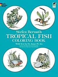 Tropical Fish Coloring Book (Paperback)