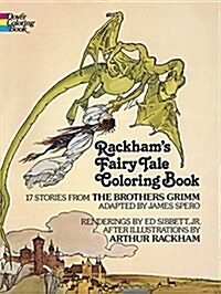 Rackhams Fairy Tale Coloring Book (Paperback)