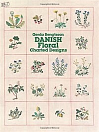 Danish Floral Charted Designs (Paperback)