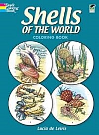Shells of the World Coloring Book (Paperback)