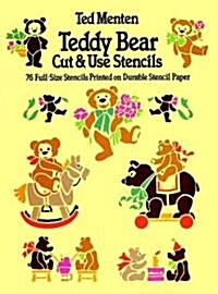 Teddy Bear Cut and Use Stencils (Paperback)