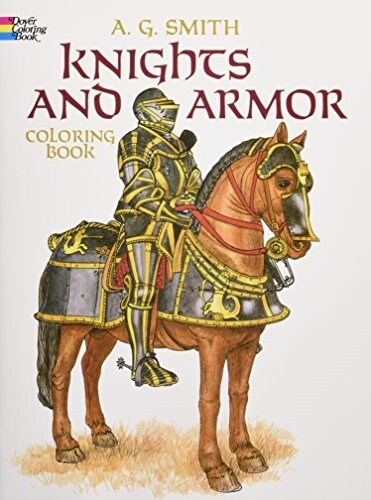 Knights and Armor Coloring Book (Paperback)