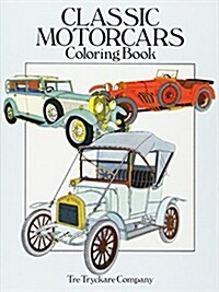 Classic Motorcars Coloring Book (Paperback)