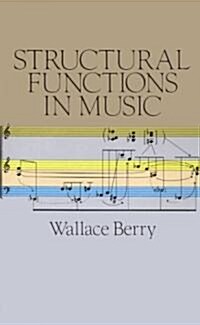 Structural Functions in Music (Paperback, Revised)