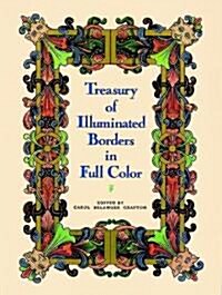 Treasury of Illuminated Borders in Full Color (Paperback)