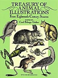 Treasury of Animal Illustrations: From Eighteenth-Century Sources (Paperback)