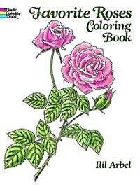 Favorite Roses Coloring Book (Paperback)