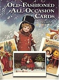 Old-Fashioned All-Occasion Cards: 24 Cards (Paperback)