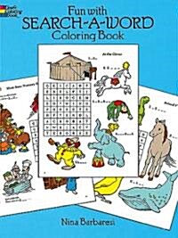 Fun with Search-A-Word Coloring Book (Paperback)
