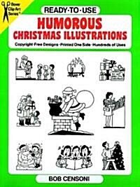 Ready-To-Use Humorous Christmas Illustrations (Paperback)