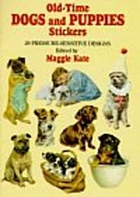 Old-Time Dogs and Puppies Stickers: 29 Pressure-Sensitive Designs (Paperback)
