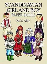 Scandinavian Girl and Boy Paper Dolls (Paperback)