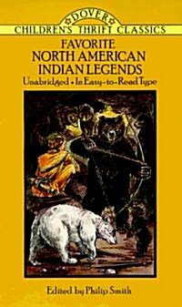 [중고] Favorite North American Indian Legends (Paperback)