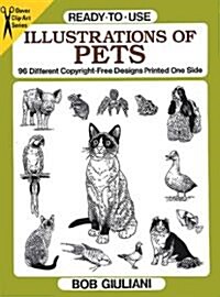 Ready-To-Use Illustrations of Pets (Paperback)