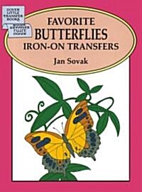 Favorite Butterflies Iron-On Transfers (Paperback)