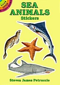 Sea Animals Stickers (Paperback)