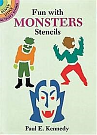 Fun With Monsters Stencils (Paperback)