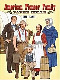 American Pioneer Family Paper Dolls (Paperback)