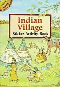 Indian Village Sticker Activity Book (Paperback)