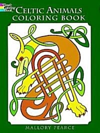 Celtic Animals Coloring Book (Paperback)