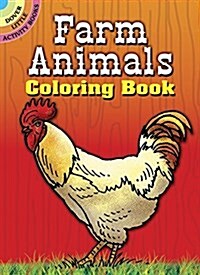 Farm Animals Coloring Book (Paperback, CLR)