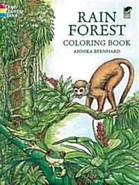 Rain Forest Coloring Book (Paperback)