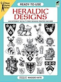 Ready-To-Use Heraldic Designs (Paperback)