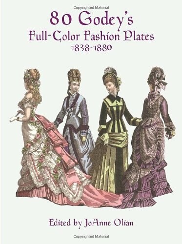 80 Godeys Full-color Fashion Plates (Paperback)