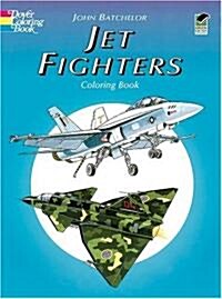 Jet Fighters Coloring Book (Paperback)